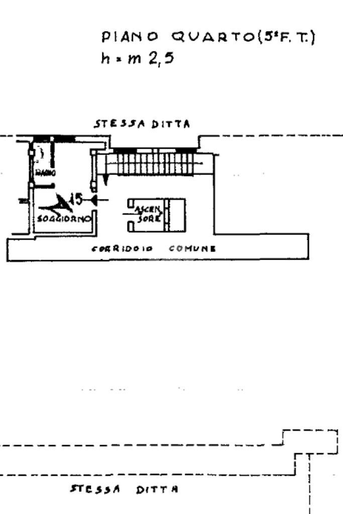 Monolocale Via Monte Rotta, Sestriere - planimetria 1