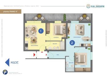 Foto 2 - Two-room apartment Via Bellino, Pietra Ligure - photo 2