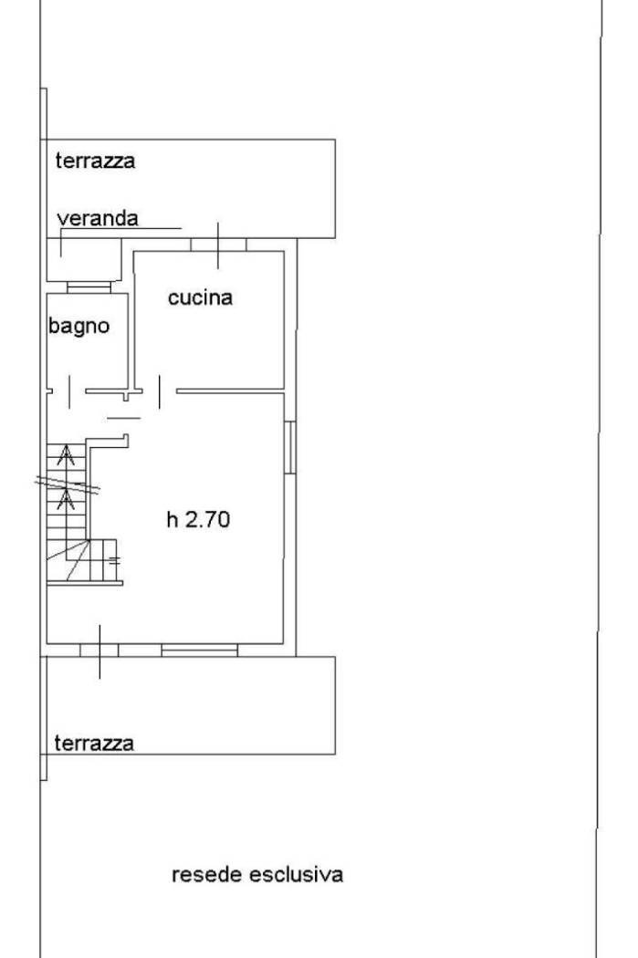 Villa via Michelangelo Buonarroti, Forte dei Marmi - planimetria 1