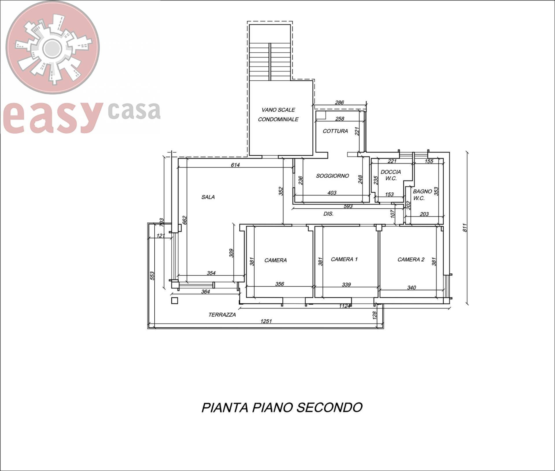 Foto 17 - Appartamento via monte Pania, Camaiore - planimetria 1