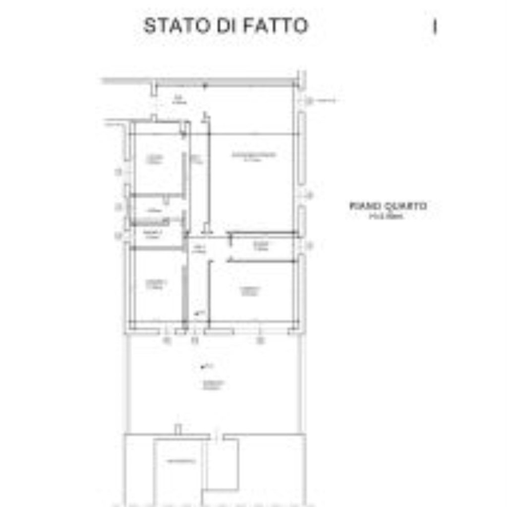 Attico Via Goito, 13, Bologna (zona Centro Storico) - planimetria 1