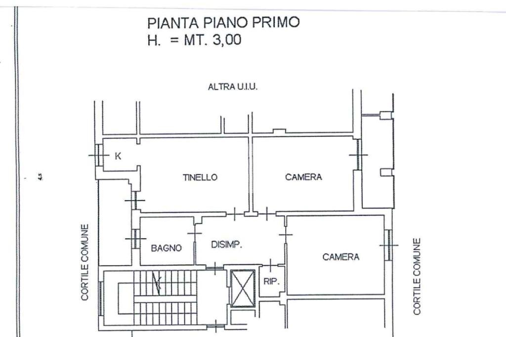 Trilocale Via Torino, Caselle Torinese - planimetria 1