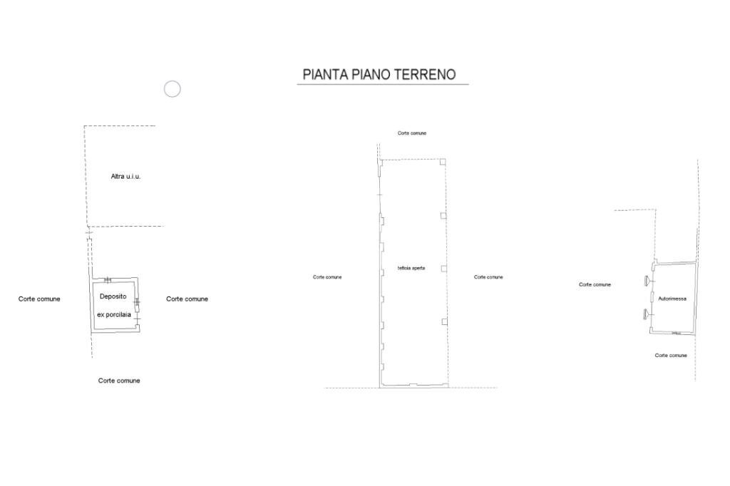 Rustico Cascina tetti grandi, Riva presso Chieri - planimetria 1