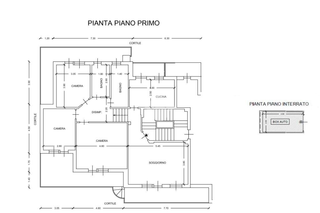 Apartment Via gobetti, Andezeno - floor plans 1