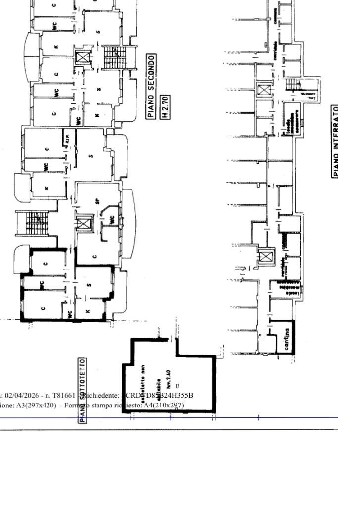 Apartment Via Tibaldi, Mappano - floor plans 1