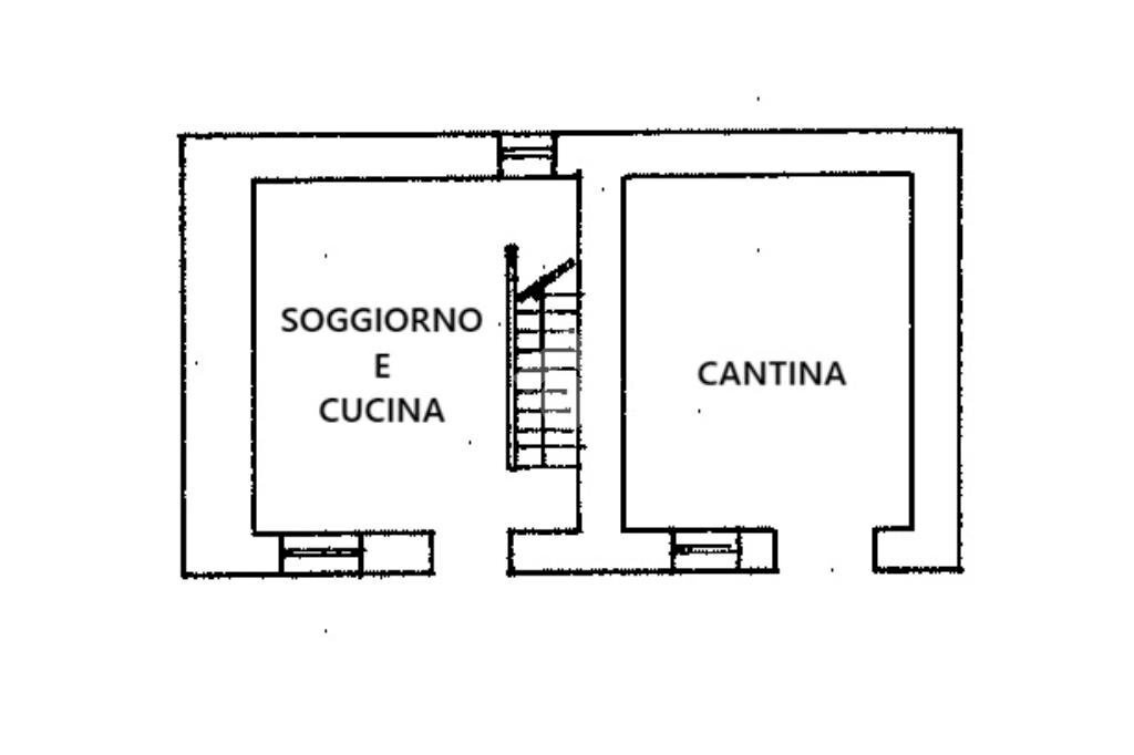 Casa indipendente Via ai Monti, Envie - planimetria 1