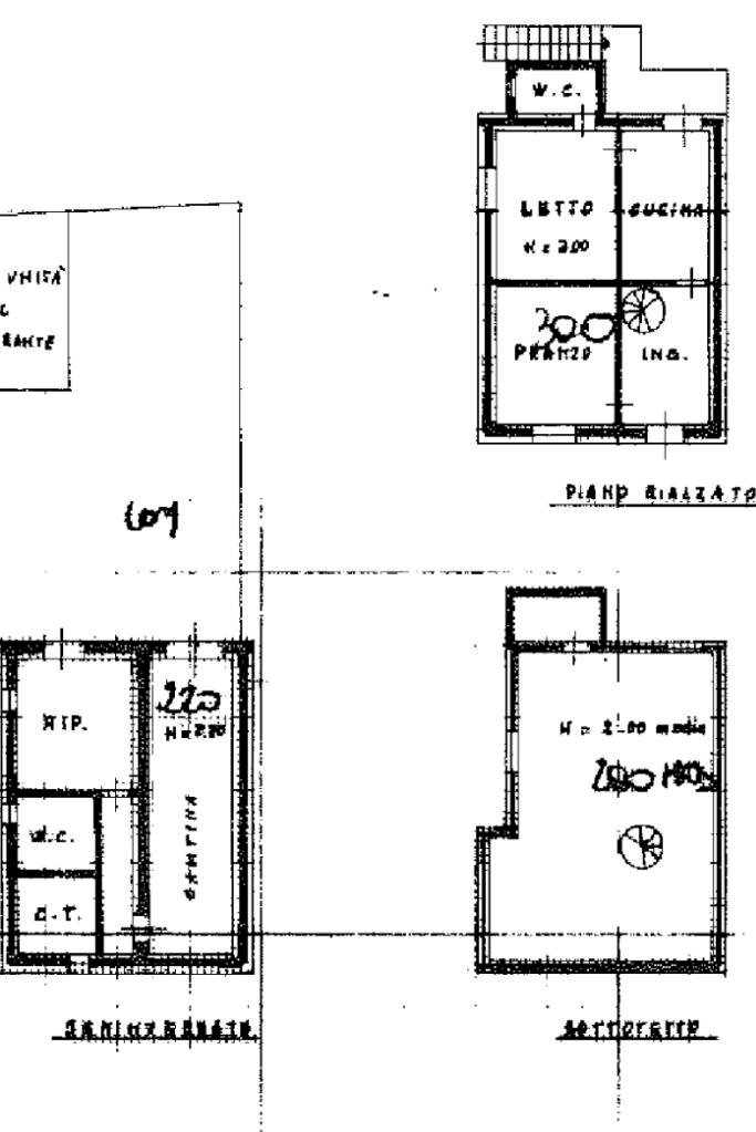 Two-room apartment Via Linaro, Cesena - floor plans 1