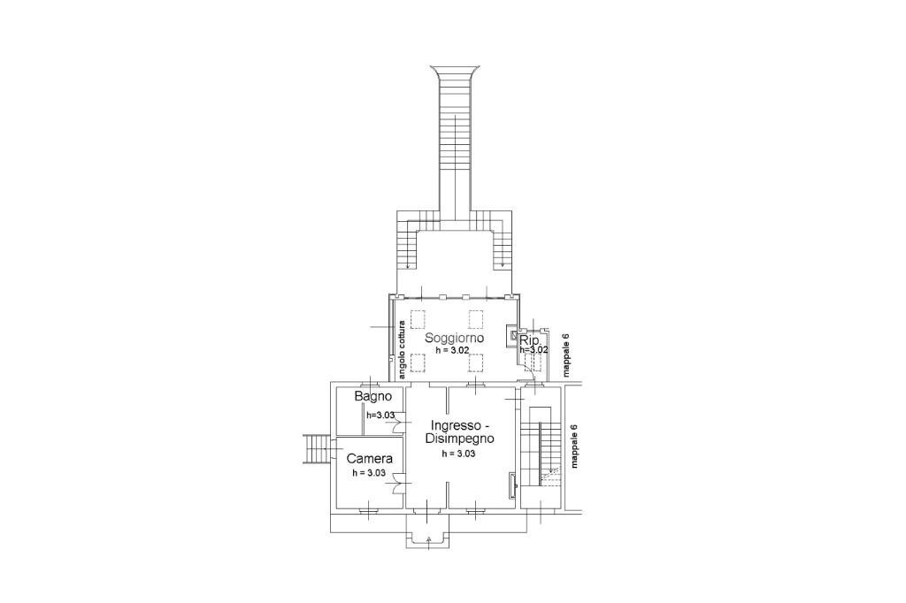Villa Via Roma, Lesignano de' Bagni - floor plans 1