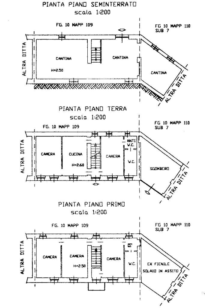 Casa semi indipendente Via briccarello, Cortazzone - planimetria 1