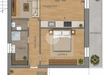 Four-room apartment Salita san martino, Imperia - photo 31