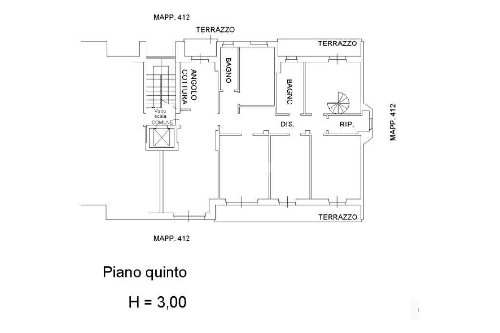 Appartamento Via Palladio, Lainate - planimetria 1