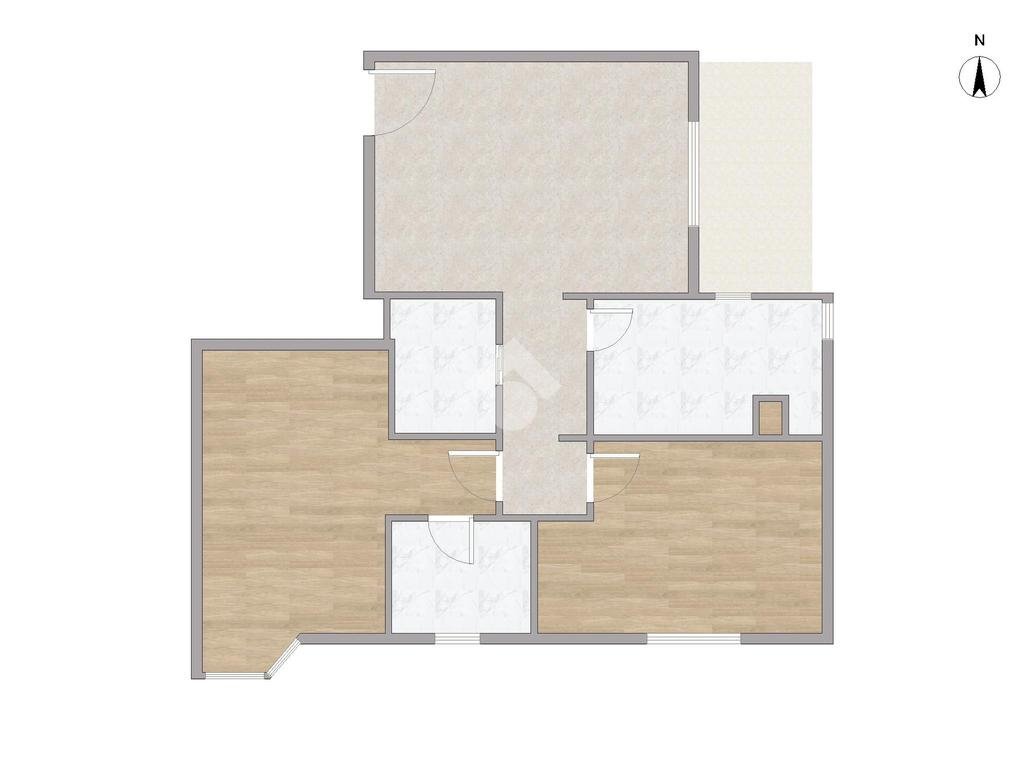 Trilocale Via Aldo Moro, Rho - planimetria 1