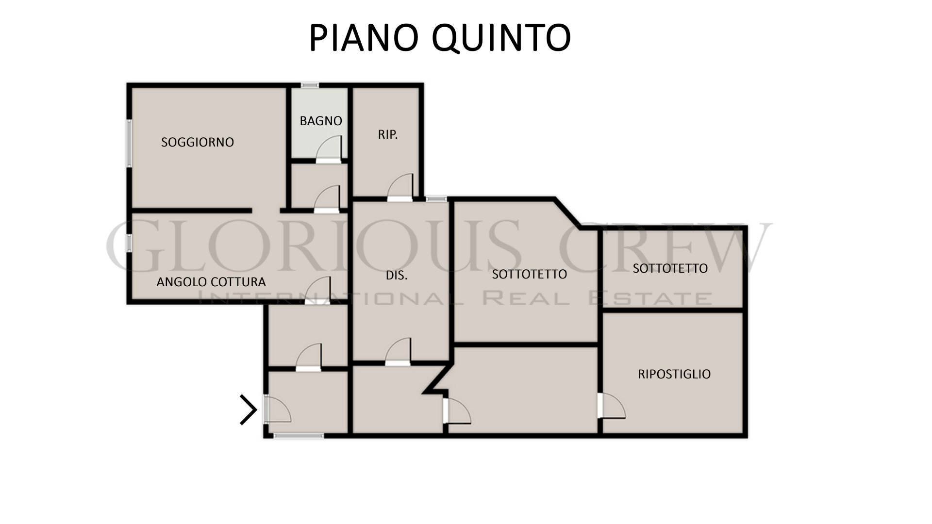 Foto 15 - Appartamento Via Dei Piatti, Milano - planimetria 1