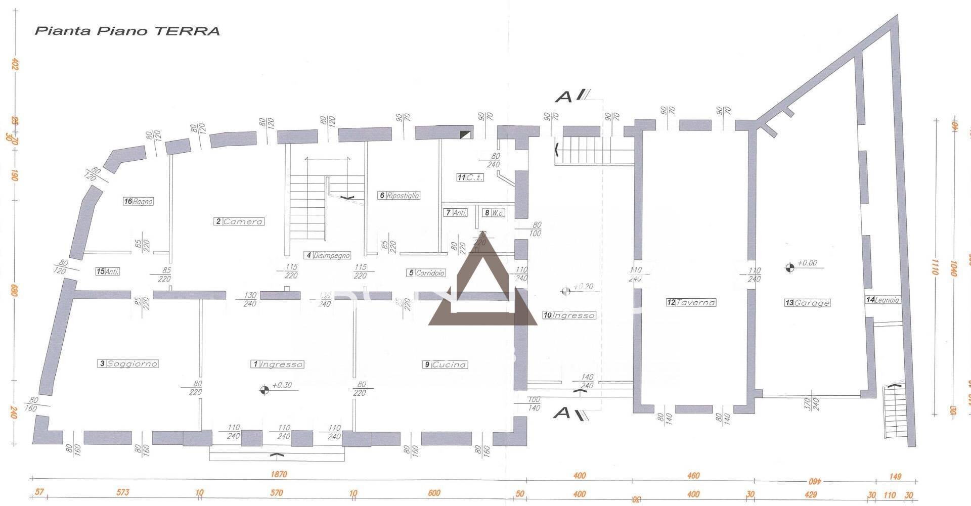 Foto 28 - Villa VIA STRADONA DEL TEMPIO, Possagno - planimetria 1