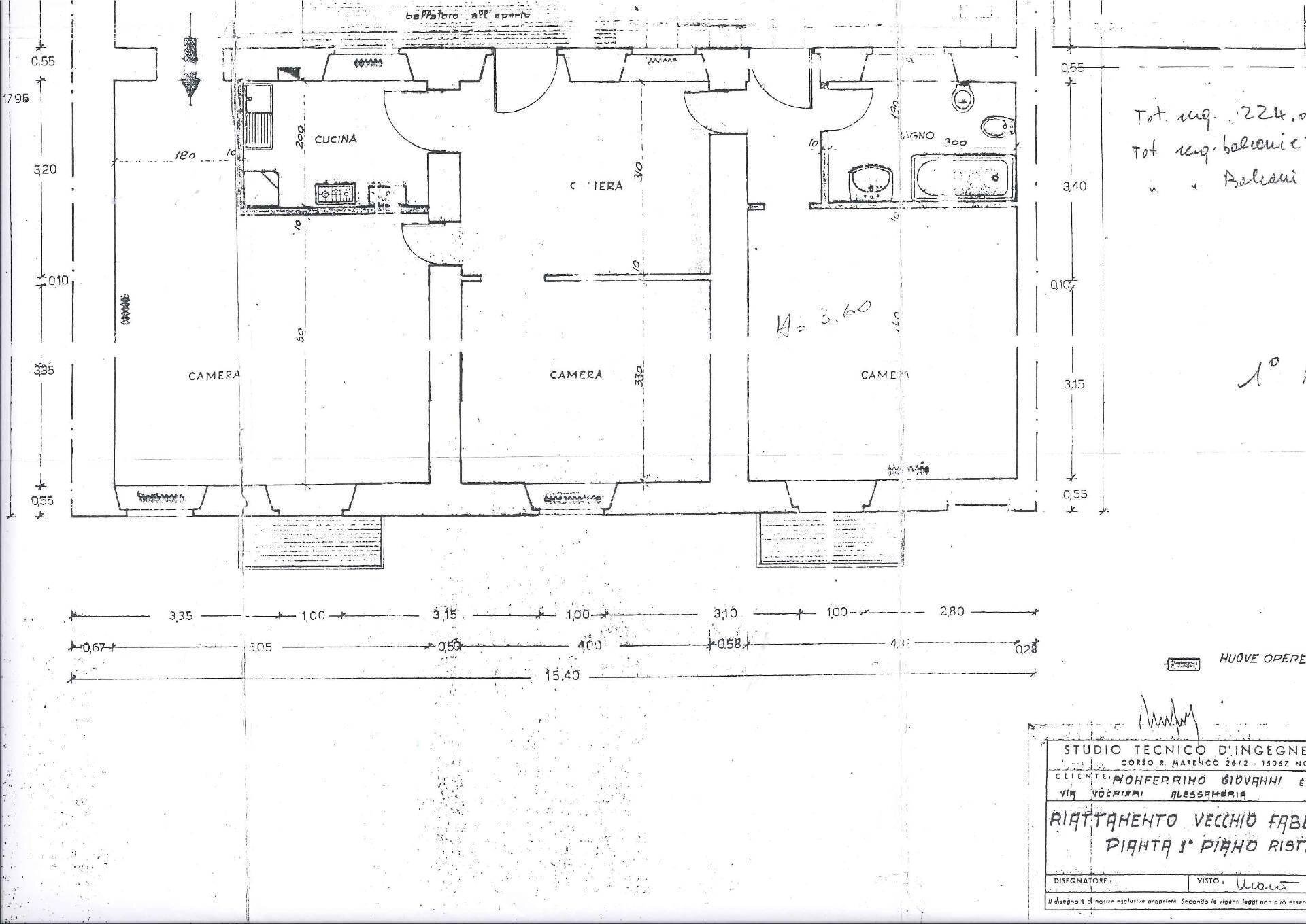 Foto 34 - Stabile - Palazzo Alessandria - planimetria 1