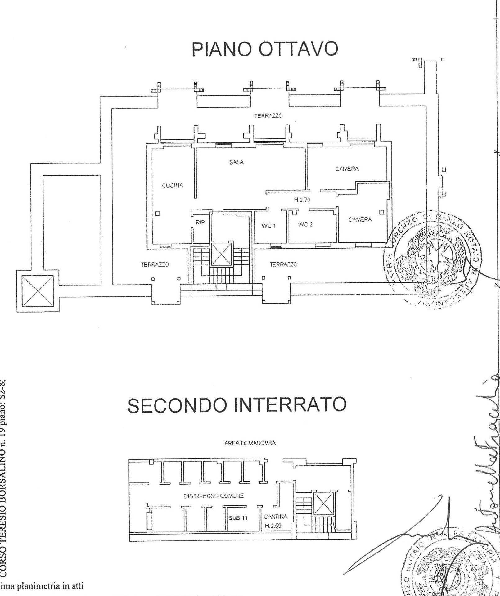 Foto 22 - Appartamento Alessandria - planimetria 1