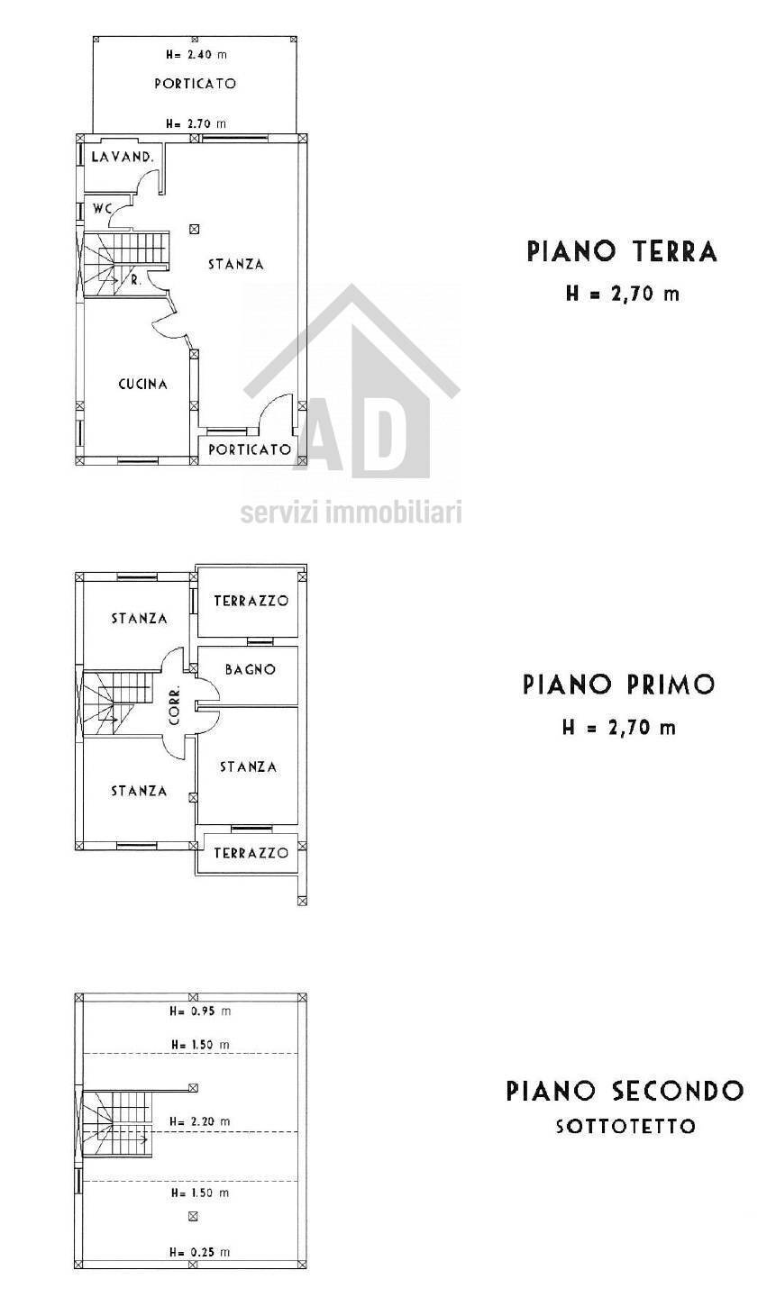 Foto 35 - Casa semi indipendente via motta
 
53, Castrolibero - planimetria 1
