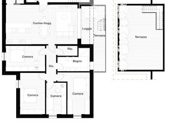 planimetria - Attico Via San Dona'
218, Venezia - foto 3