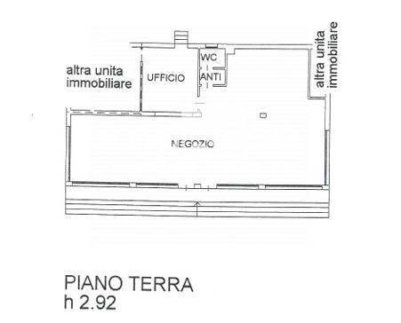 planimetria negozio - Negozio viale della resistenza
 
8, Quarto d'Altino - planimetria 1