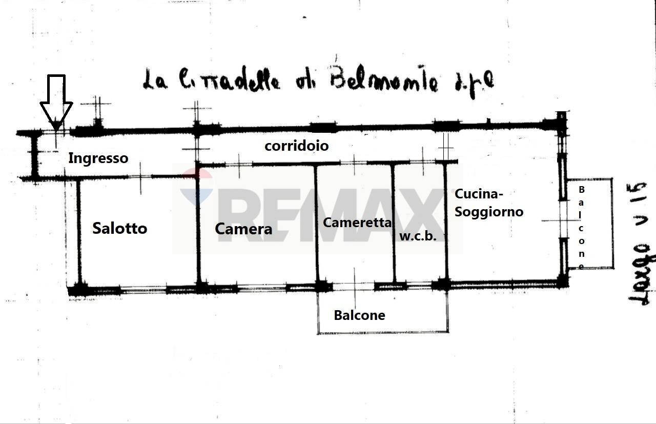 Pianta 2D - Four-room apartment Via Della Vega
 
4, Palermo - floor plans 1