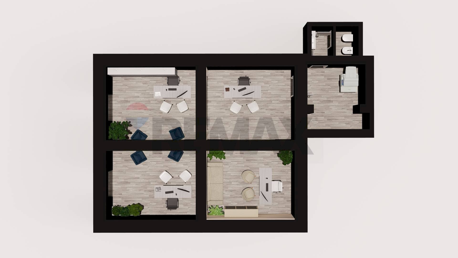 Pianta 2D - Locale Commerciale Via Vittorio Emanuele III
 
208/210, Paterno - foto 3