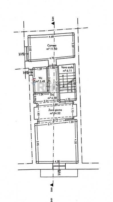 Pianta 2D - Bilocale Via G. Garibaldi
 
80, Palazzolo Acreide - planimetria 1