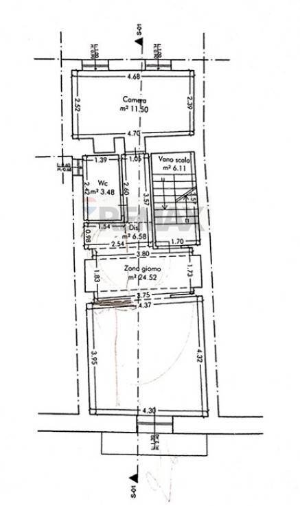 Pianta 2D - Bilocale Via G. Garibaldi
 
80, Palazzolo Acreide - planimetria 1
