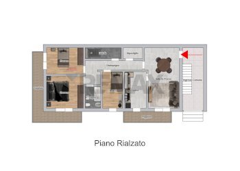 Pianta 2D - Appartamento Via Gioacchino Rossini
 
14, Cartura - foto 34