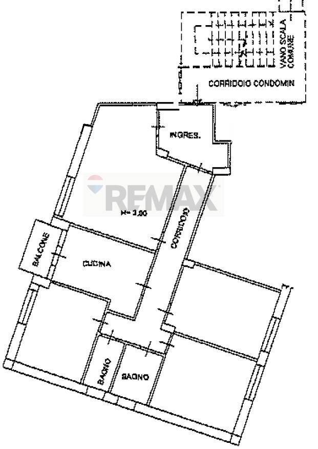 Pianta 2D - Appartamento Via Strinella
 
22, L'Aquila - planimetria 1