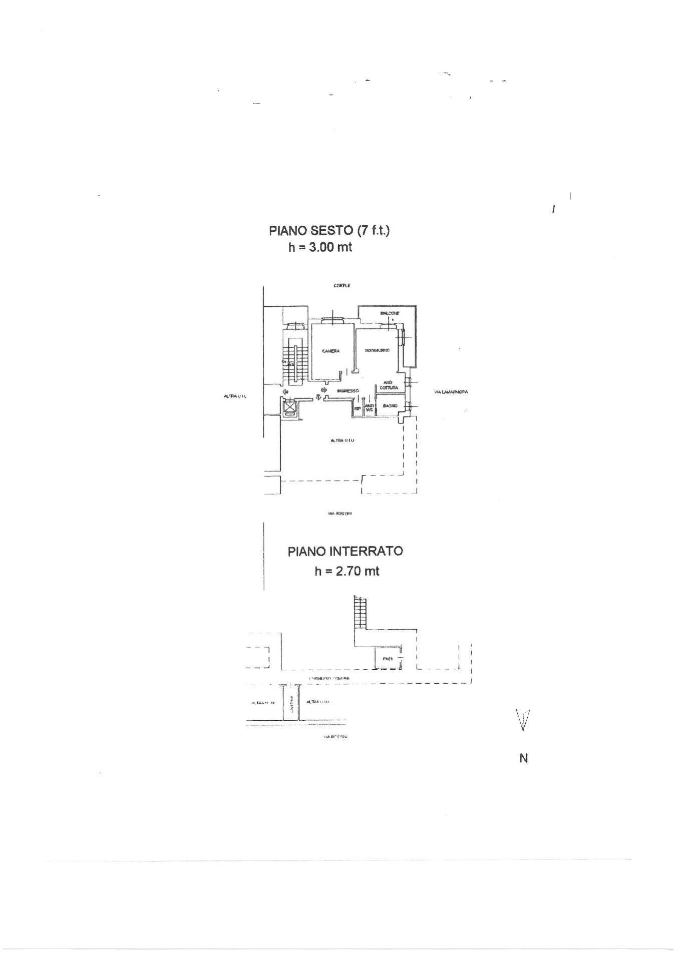 Foto 36 - Bilocale via Rossini
 
37, Collegno - planimetria 1
