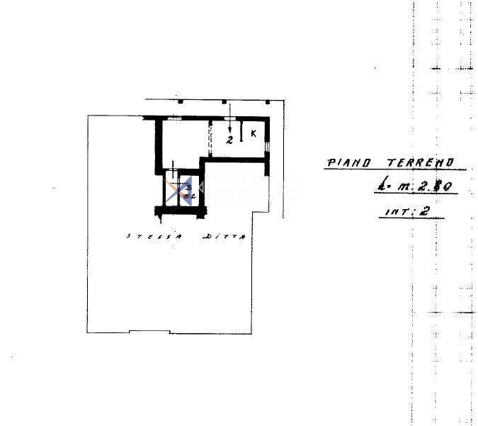 Foto 20 - Bilocale Taggia - planimetria 1
