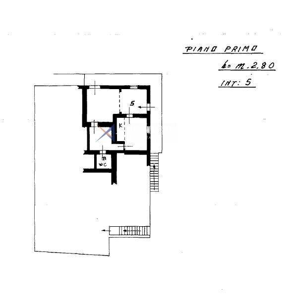 Foto 25 - Three-room apartment Taggia - floor plans 1
