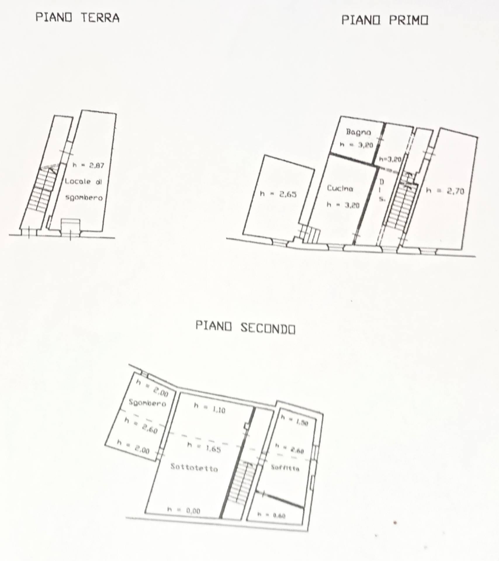 Foto 17 - Appartamento via montegrappa
 
3, Crespina Lorenzana - planimetria 1