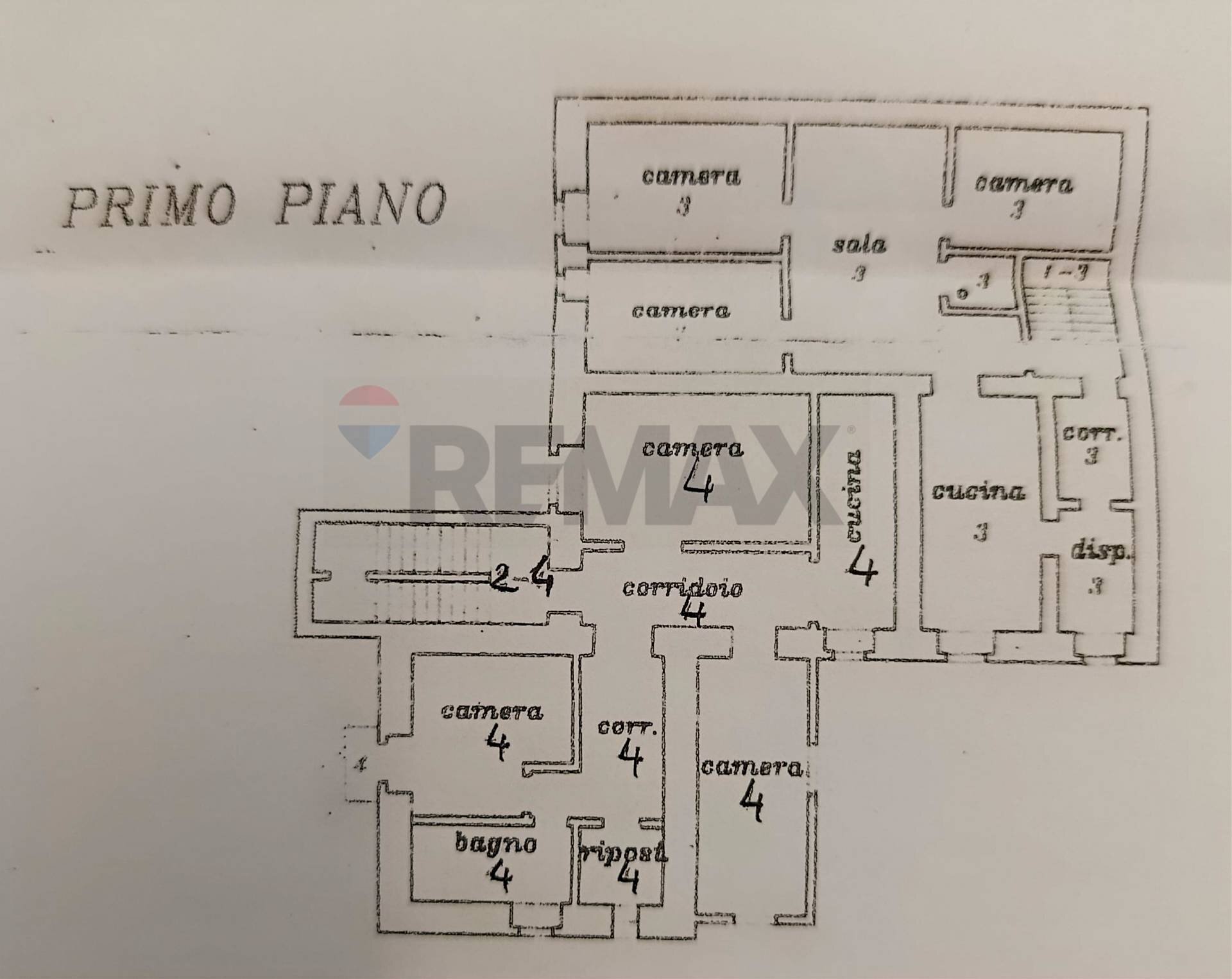 Pianta 2D - Appartamento via Nazionale
 
25, Croviana - planimetria 1