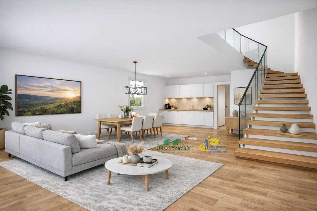 zona giorno.jpg - Quadrilocale Via Alberto Pasini, Parma (zona Pablo) - foto 1