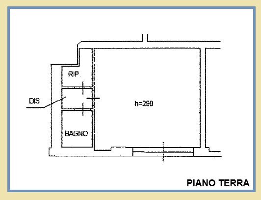 DISEGNO SX.png - Locale Commerciale TRAV. VIA MILANO, Brescia - planimetria 1