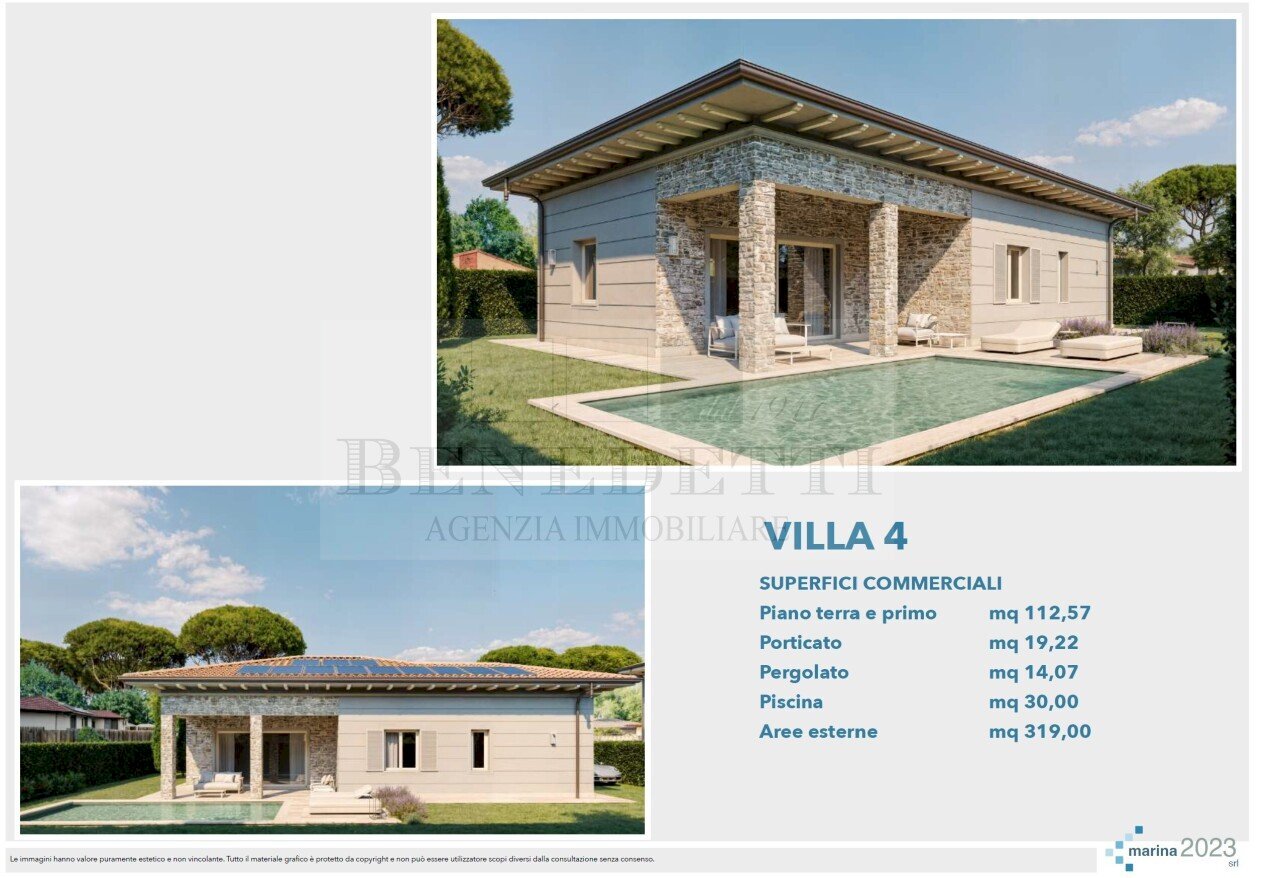 rendering villa 4.jpg - Villa Via Montanara, Pietrasanta - foto 1
