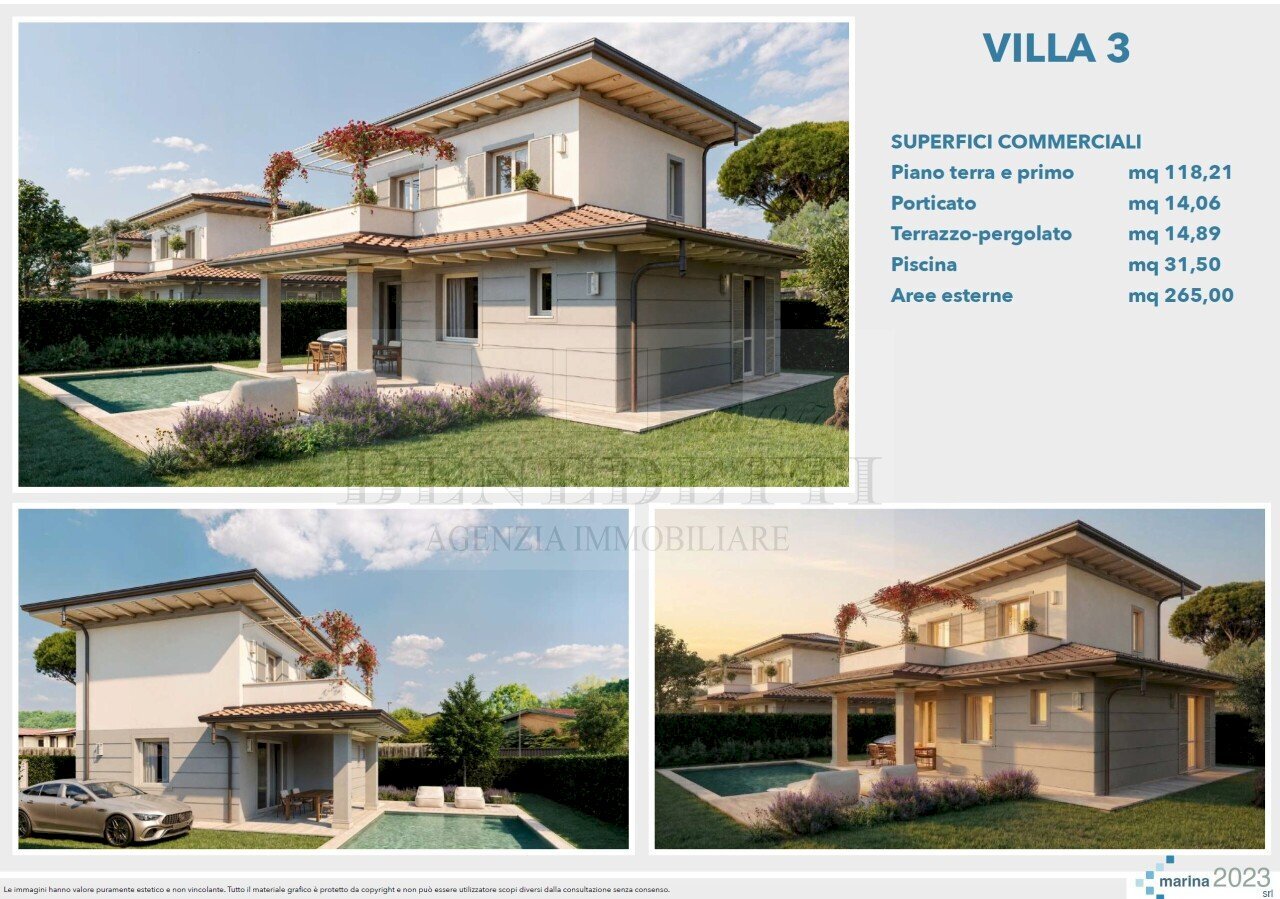 rendering villa 3.jpg - Villa Via Montanara, Pietrasanta - foto 1