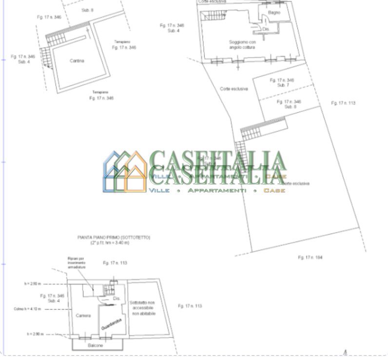 Screenshot 2026-04-07 102252.png - Three-room apartment Via Rosta 30, Rivoli - floor plans 1
