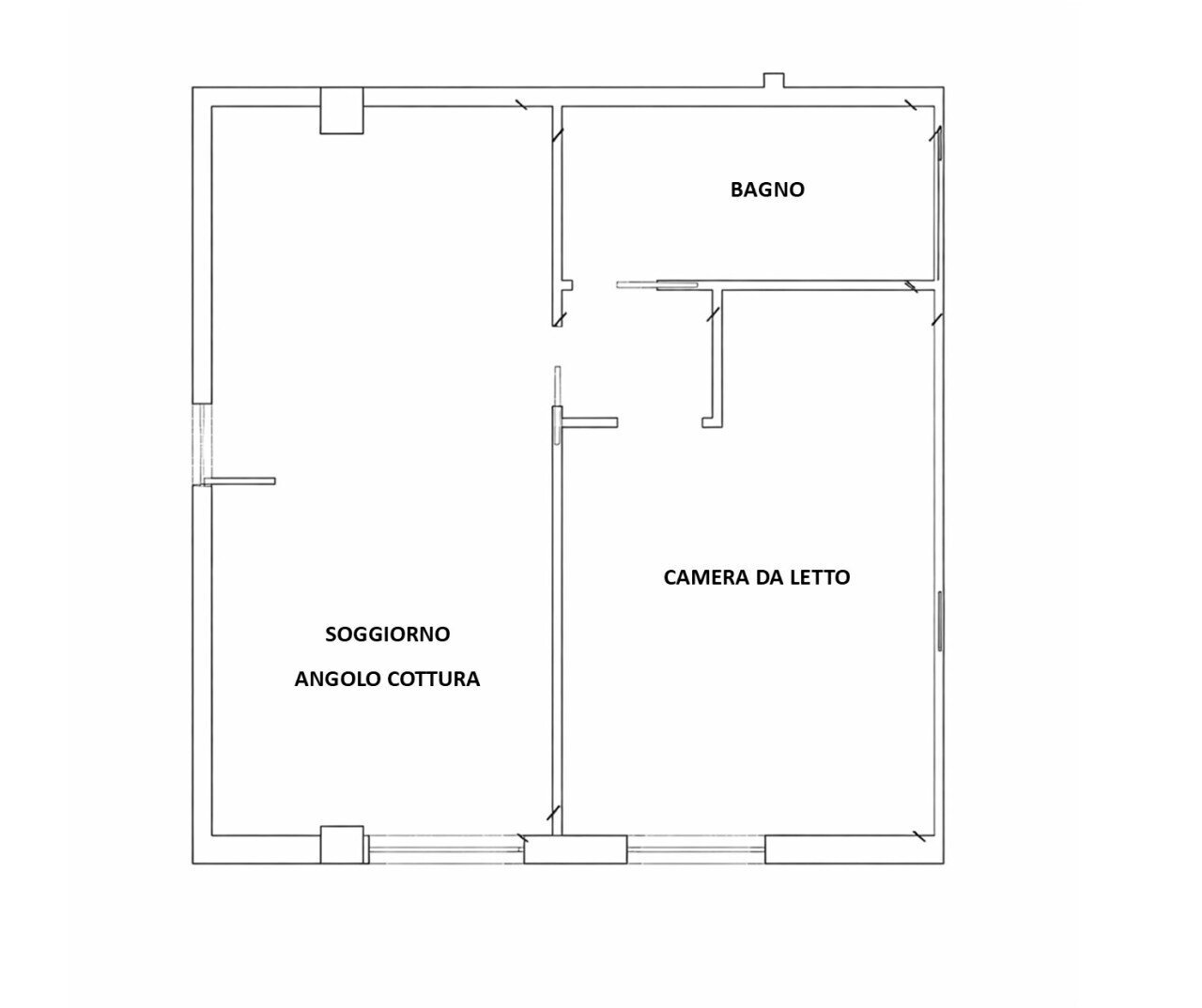 APPART.jpg - Monolocale Via Pescara, Veroli - planimetria 1