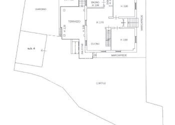 planimetria - Villa Via Mirabello 1., Cervasca - photo 35