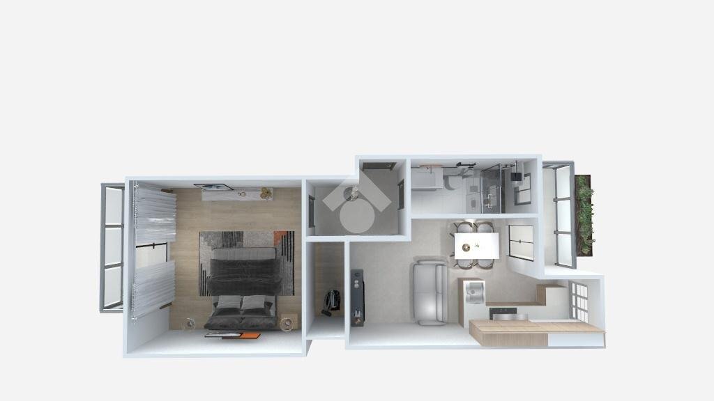 Bilocale Via pastrengo, Moncalieri - planimetria 1