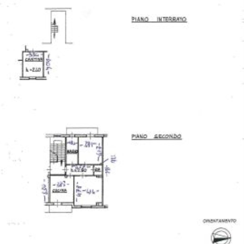 Trilocale Via Papa Giovanni xxiii, 7, Morozzo - planimetria 1