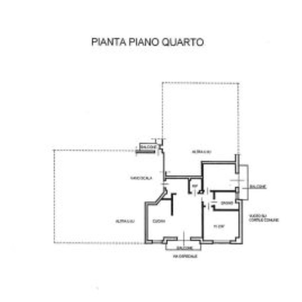 Trilocale Via Ospedale, 45, Centallo - planimetria 1