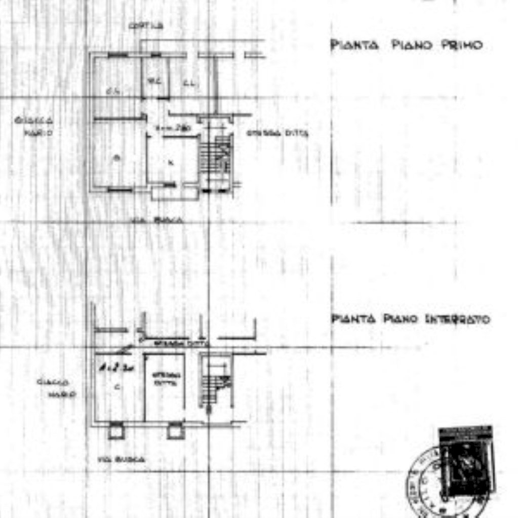 Four-room apartment Via Busca, 16, Centallo - floor plans 1