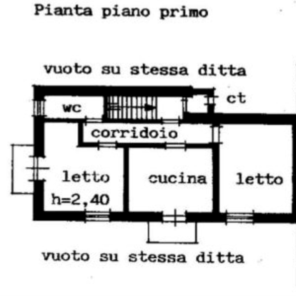 Trilocale Via crocetta, 15, Cuneo - planimetria 1