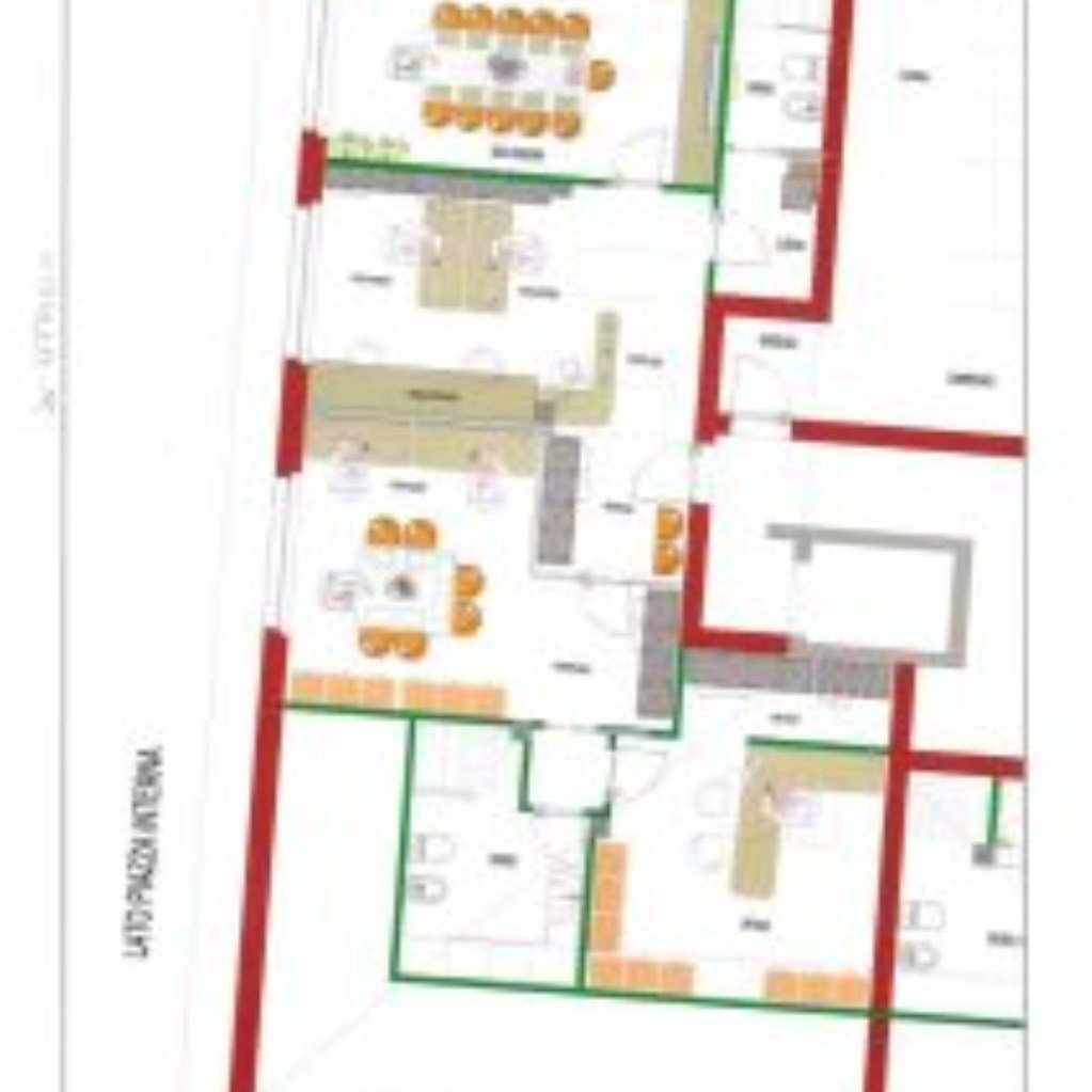 Attic Piazza savoia, Busca - floor plans 1