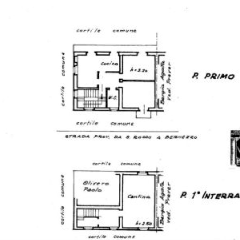 Villa Via Cuneo, 12, Bernezzo - planimetria 1