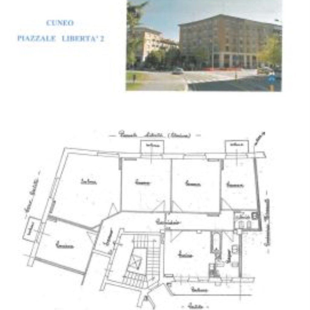 Office Piazzale della Libertà, Cuneo (neighborhood Cuneo Nuova) - floor plans 1