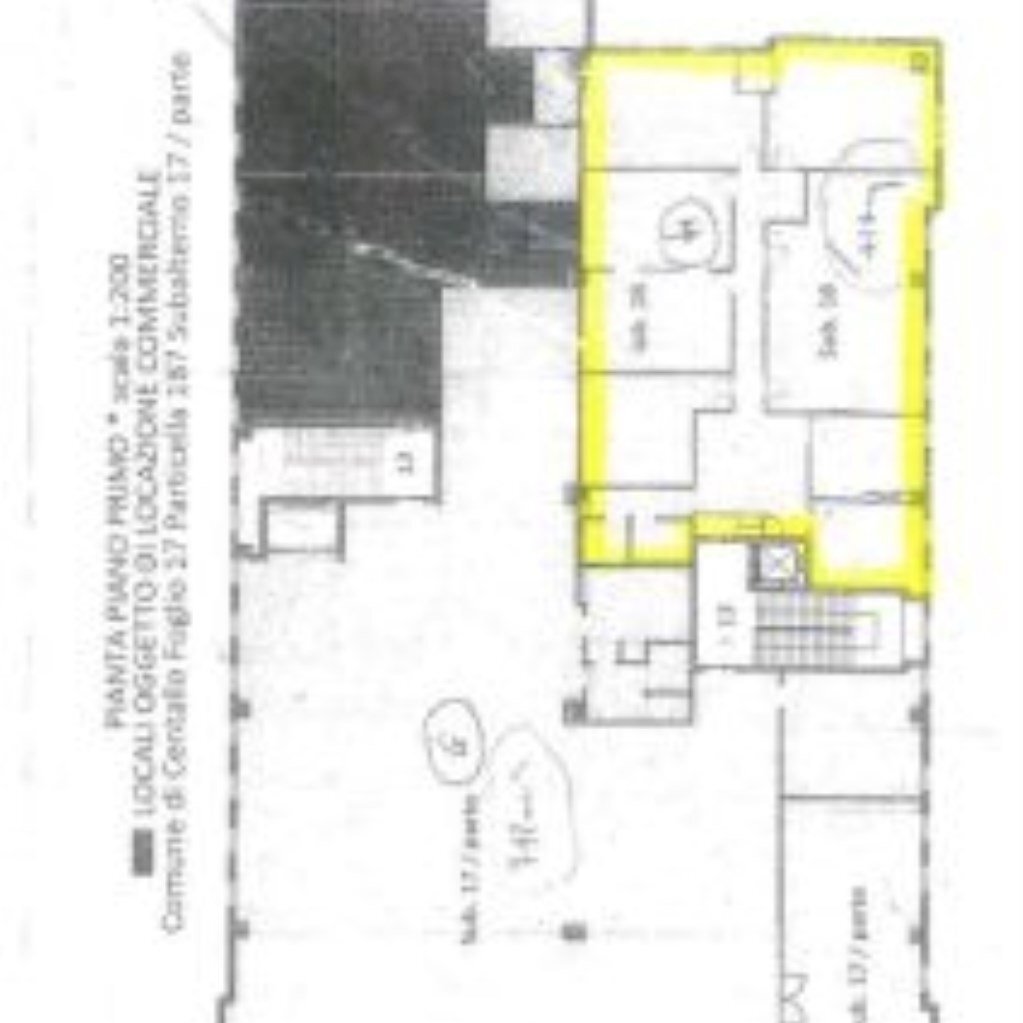 Ufficio Regione San Quirico, 672, Centallo - planimetria 1